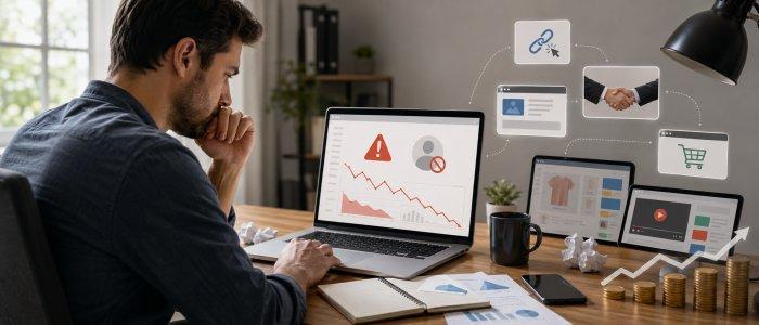 Zu sehen ist Bild 1 zum Beitrag mit dem Thema: AdSense-Konto gesperrt